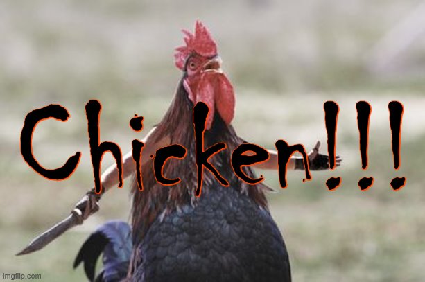 chiken | Chicken!!! | image tagged in chiken | made w/ Imgflip meme maker