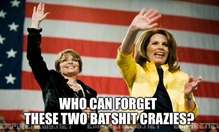 WHO CAN FORGET 
THESE TWO BATSHIT CRAZIES? | made w/ Imgflip meme maker