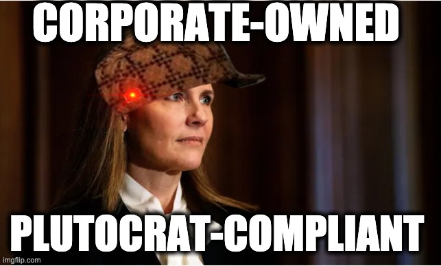  CORPORATE-OWNED; PLUTOCRAT-COMPLIANT | image tagged in memes,gop,plutocrats,predatory debt collectors,anti-gig workers,religious authoritarianism | made w/ Imgflip meme maker