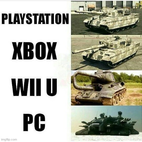 Tanks in game | image tagged in tank,video games | made w/ Imgflip meme maker