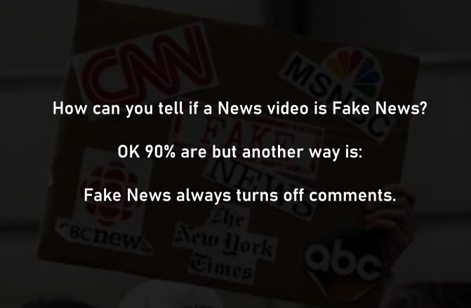 How to Tell If a News Video is FAKE | image tagged in abc,cbs,cnn,msnbc,pbs,msm lies | made w/ Imgflip meme maker