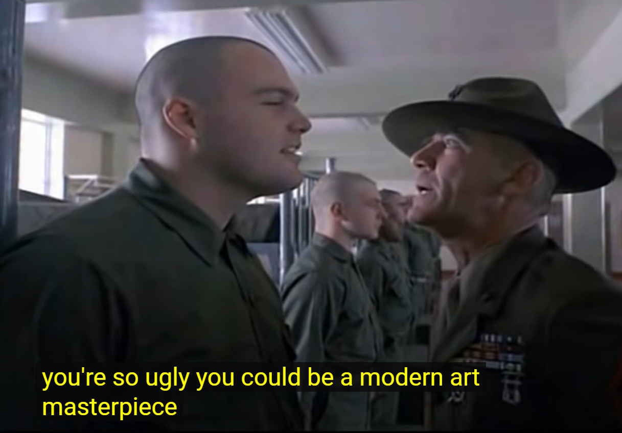 Full metal jacket Blank Meme Template