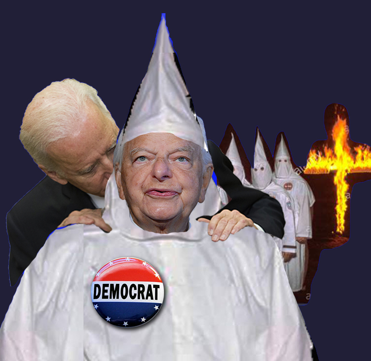 biden sniffs kkk Blank Meme Template