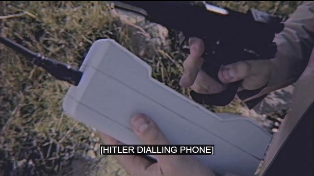 High Quality Hitler dialing phone Blank Meme Template