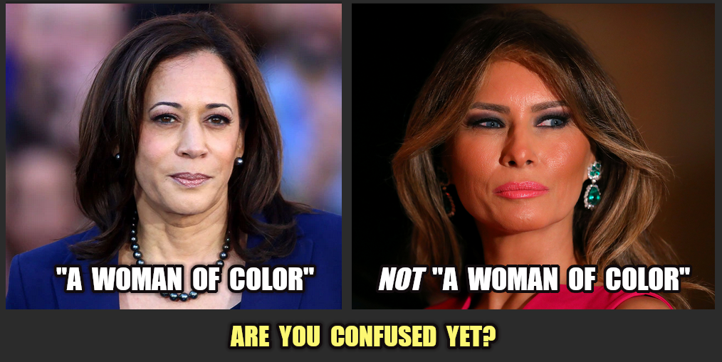 Liberals loose definition of Color and Race Blank Meme Template