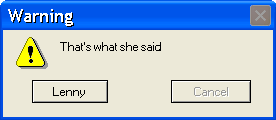 that's what she said Blank Meme Template