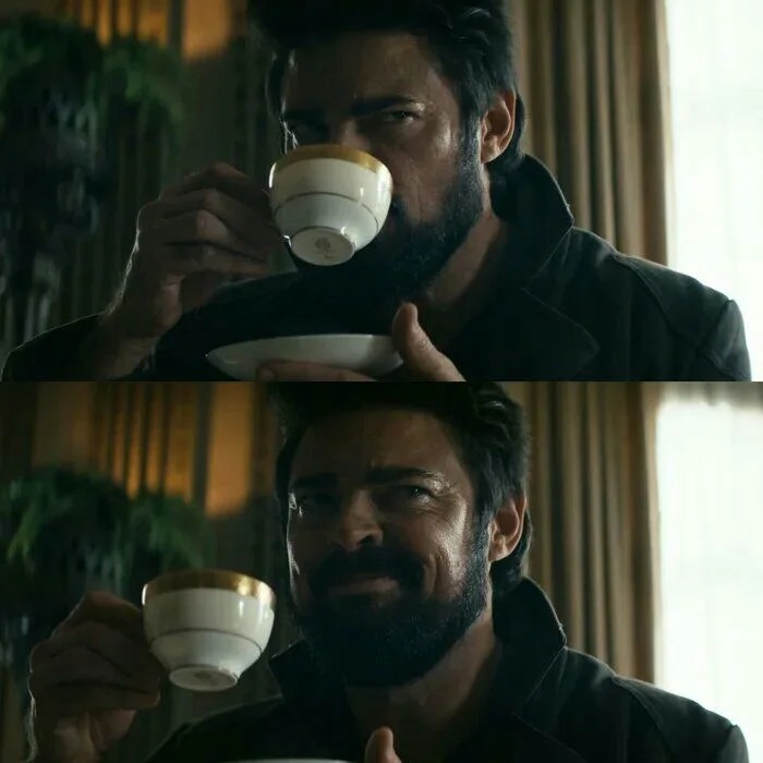 Butcher tea Blank Meme Template