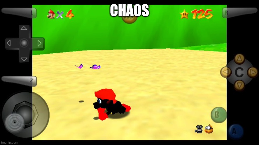 CHAOS | image tagged in memes,funny,mario | made w/ Imgflip meme maker