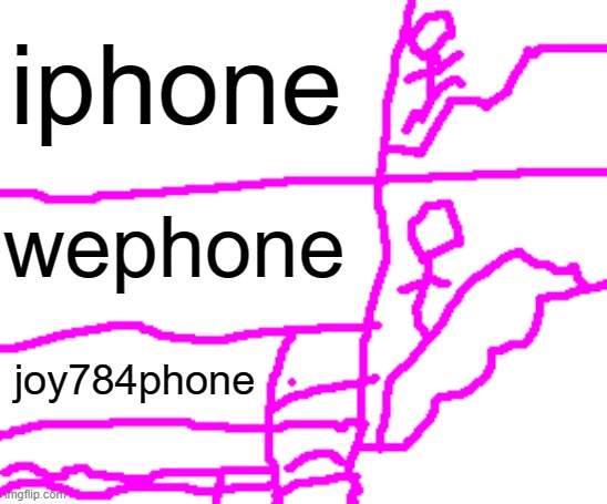 crappy meme 1 | iphone wephone joy784phone | image tagged in crappy meme 1 | made w/ Imgflip meme maker