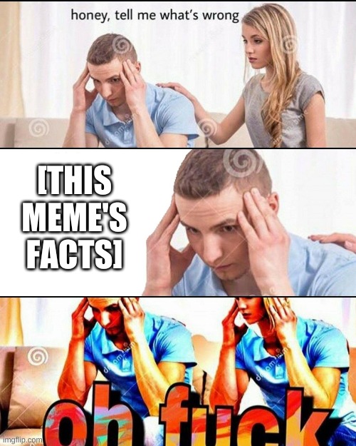OH F*CK | [THIS MEME'S FACTS] | image tagged in oh f ck | made w/ Imgflip meme maker