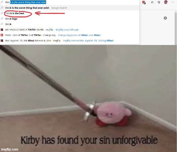 Bruh | image tagged in tik tok,tiktok,worst,kirby has found your sin unforgivable,memes | made w/ Imgflip meme maker