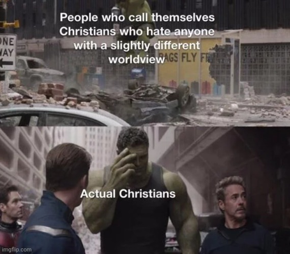 A repost, thought I would be funny on here, cause ya know about the "Christian"  homophobes | made w/ Imgflip meme maker