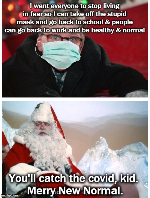 I want everyone to stop living in fear so I can take off the stupid mask and go back to school & people can go back to work and be healthy & | made w/ Imgflip meme maker