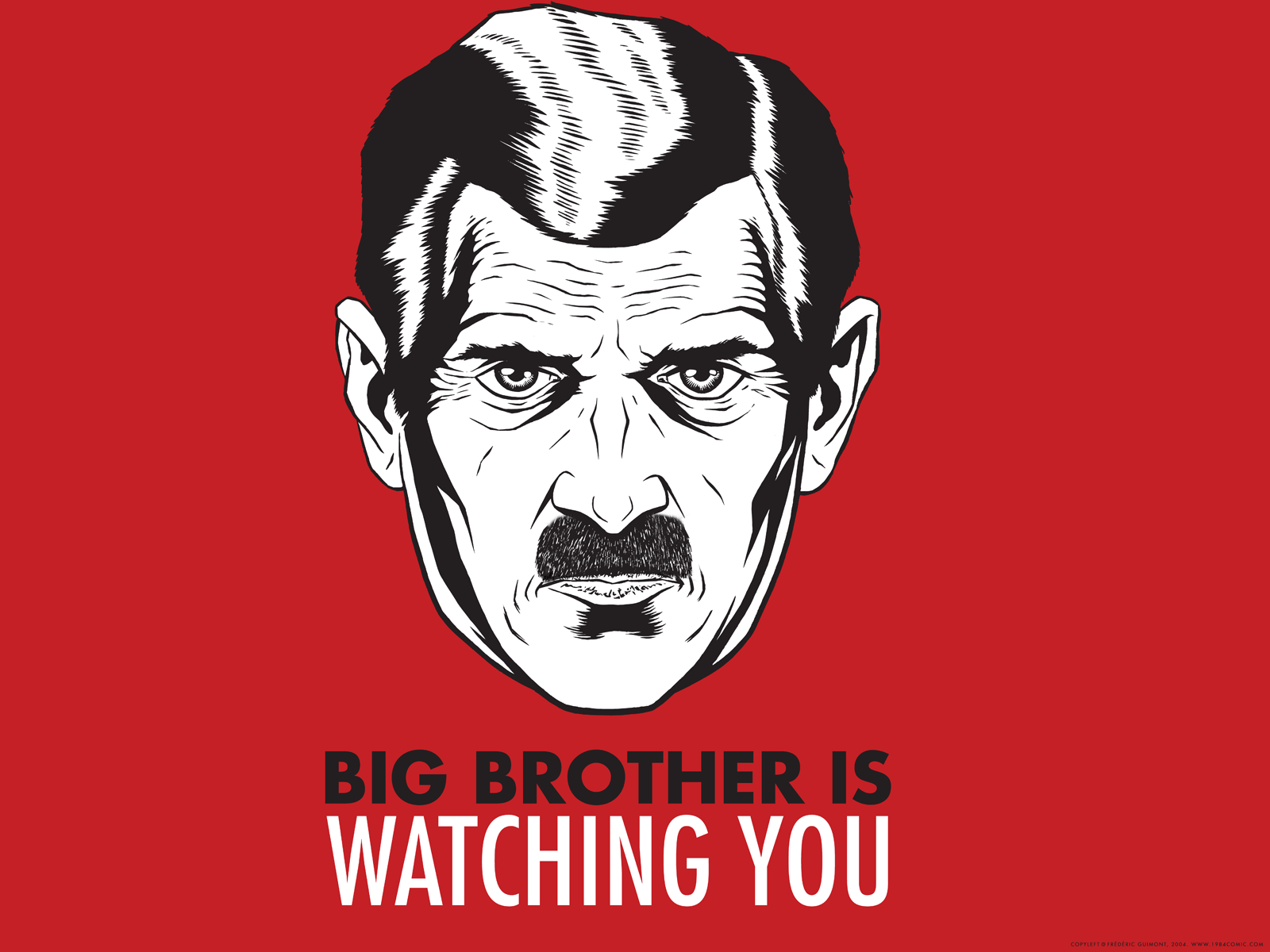 Big Brother is Watching You Blank Meme Template
