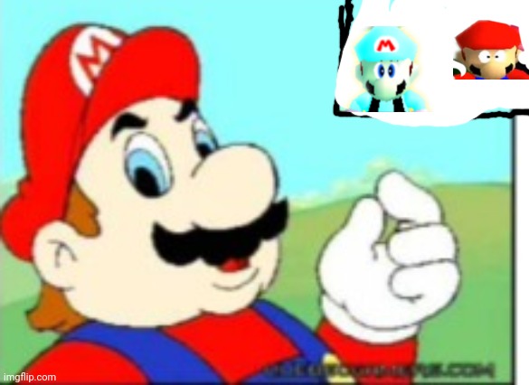 Gameslayer plays hotel mario then mario walks in the gameplay and then faints | image tagged in they pinch back,memes,funny,mario | made w/ Imgflip meme maker