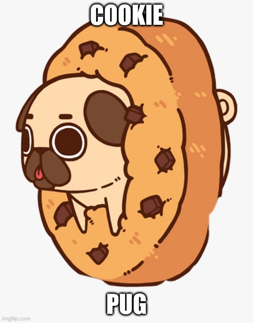 pug is stuck on a cookie | COOKIE; PUG | image tagged in pugs | made w/ Imgflip meme maker