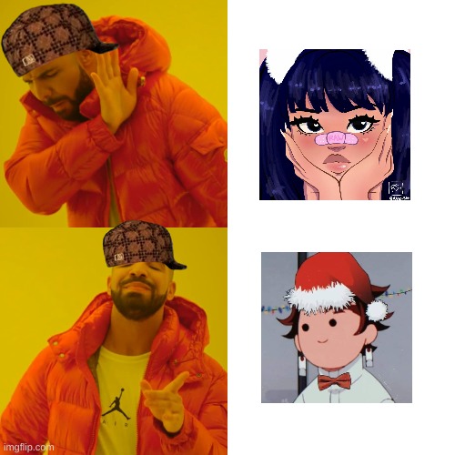 Demon slayer is the best | image tagged in memes,drake hotline bling | made w/ Imgflip meme maker