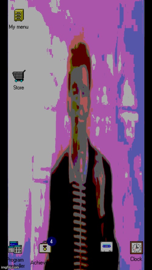 16 Color Rickroll | image tagged in 16 color rickroll | made w/ Imgflip meme maker