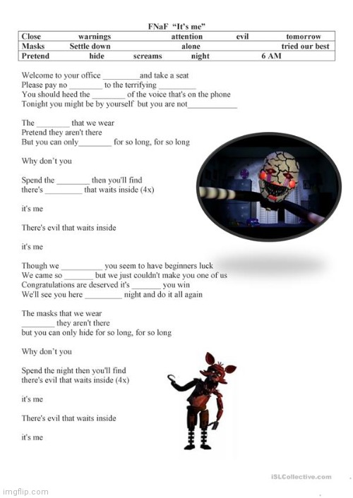 Bruh | image tagged in fnaf,school | made w/ Imgflip meme maker