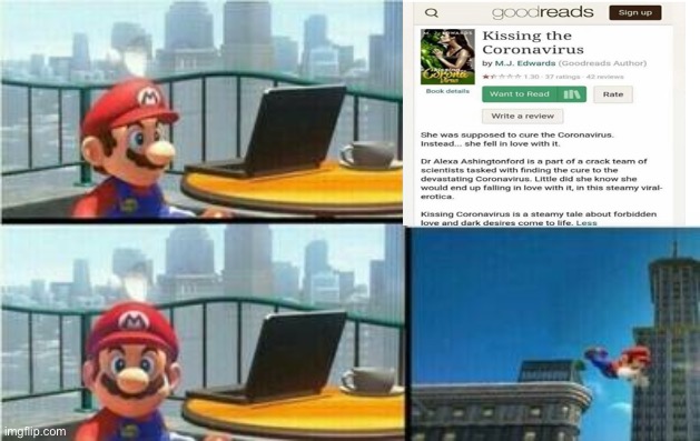 Why | image tagged in mario does not approve of this | made w/ Imgflip meme maker