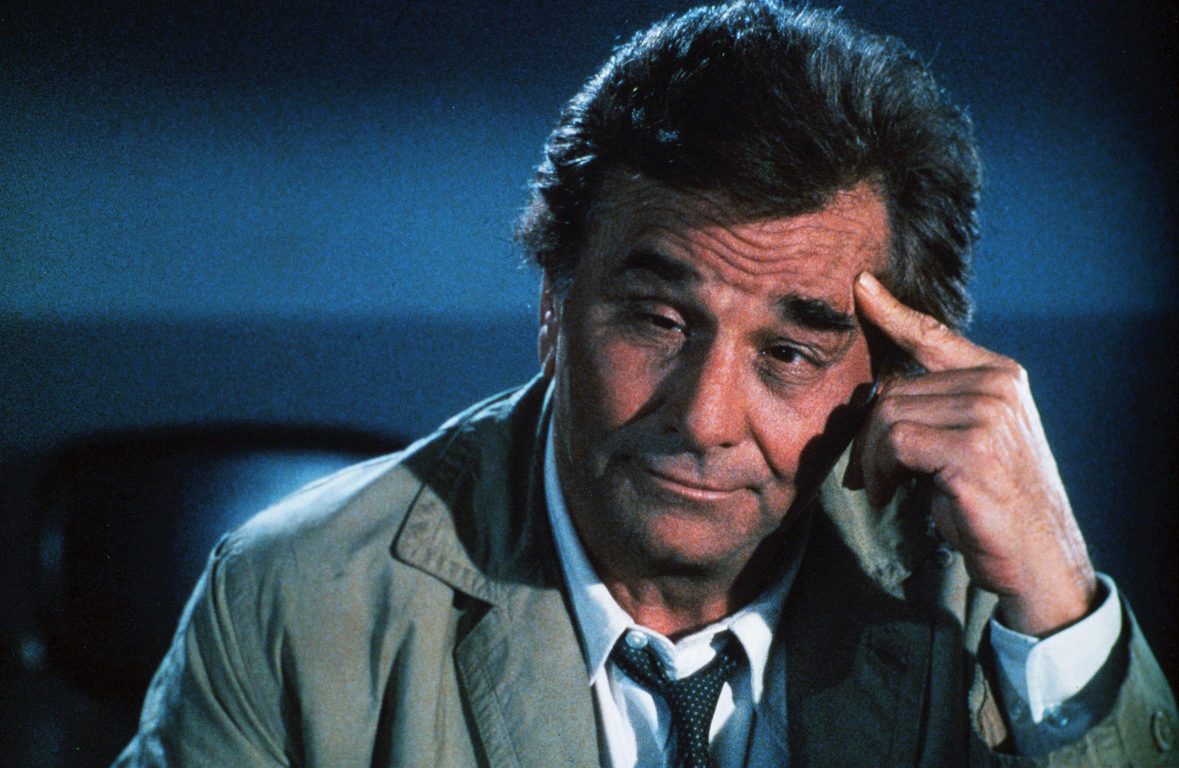 High Quality peter falk slipped mind Blank Meme Template