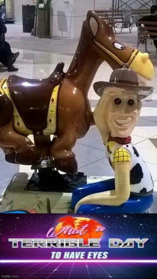 woody wtf happend???? | image tagged in what a terrible day to have eyes | made w/ Imgflip meme maker