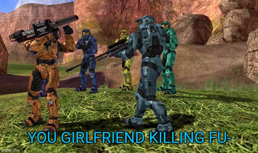 You girlfriend killing fu- Blank Meme Template