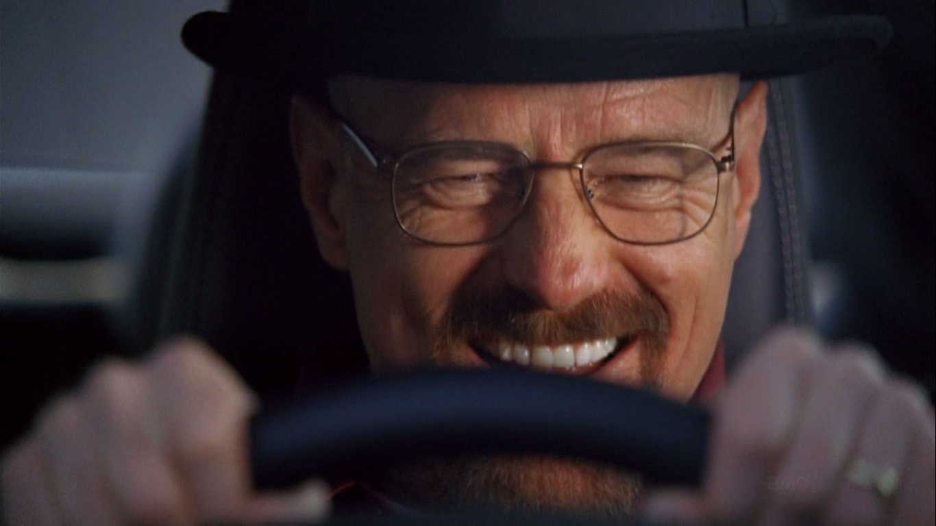 Breaking Bad walt smile Blank Meme Template