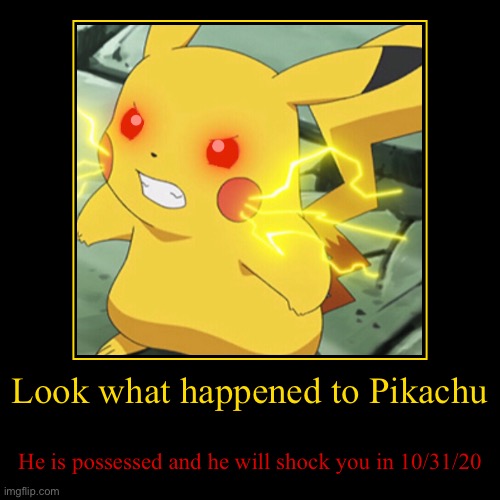 Upsizing the new Pikachu meme