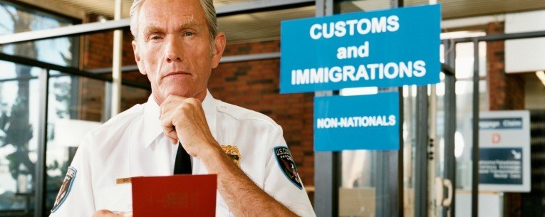 High Quality Customs and immigration officer Blank Meme Template
