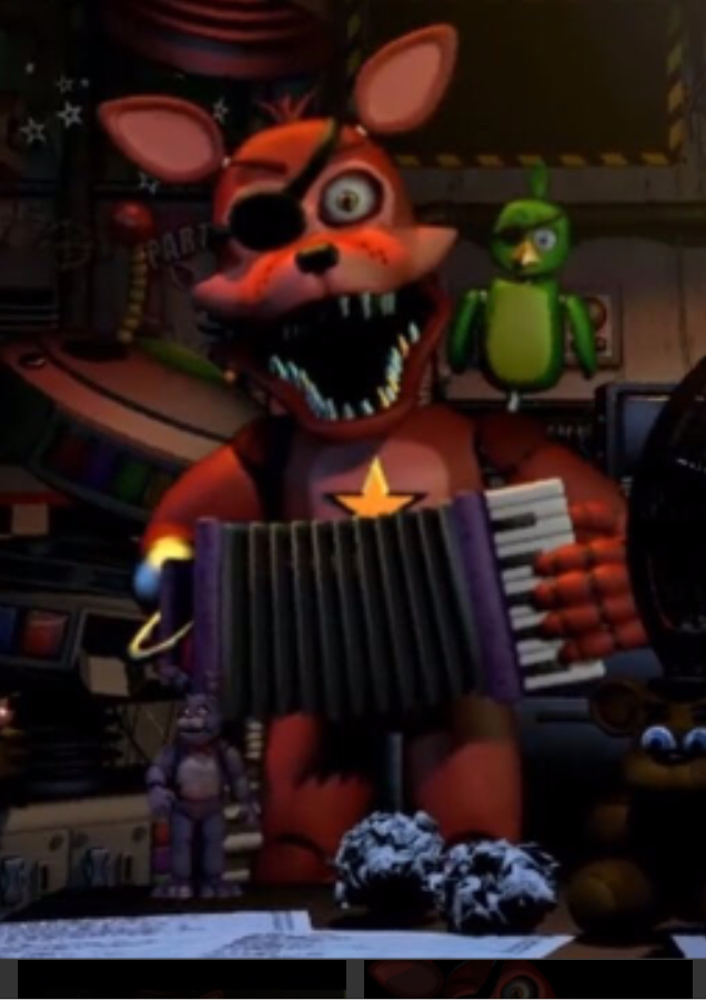 Rockstar Foxy Blank Meme Template