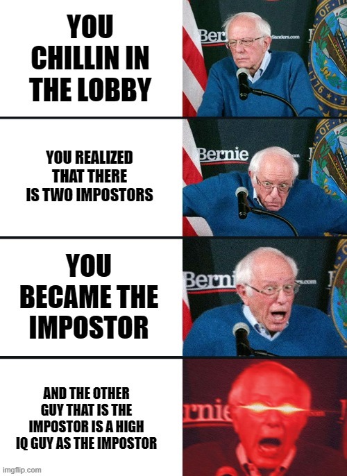 Hope one time it will happen | image tagged in bernie sanders reaction nuked | made w/ Imgflip meme maker