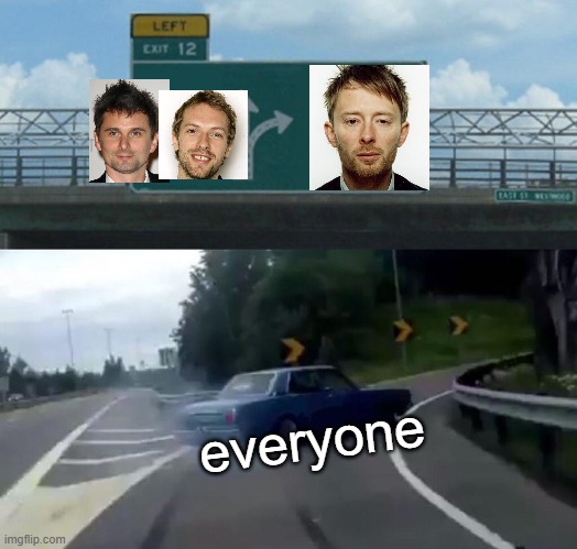 Left Exit 12 Off Ramp | everyone | image tagged in memes,left exit 12 off ramp | made w/ Imgflip meme maker