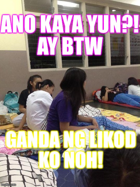 ANO KAYA YUN?! AY BTW  GANDA NG LIKOD KO NOH! | image tagged in mia | made w/ Imgflip meme maker