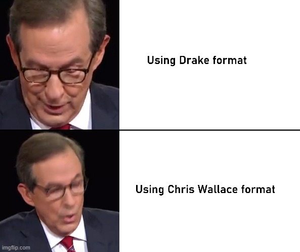 Wallace format tho | image tagged in lmao,presidential debate,funny memes,funny meme | made w/ Imgflip meme maker