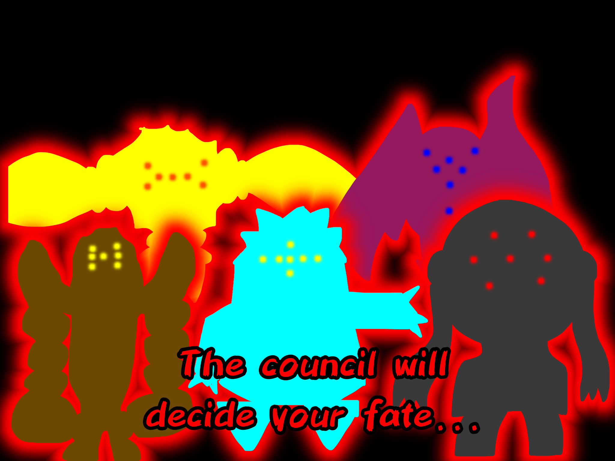 Regis the council will decide your fate Blank Meme Template