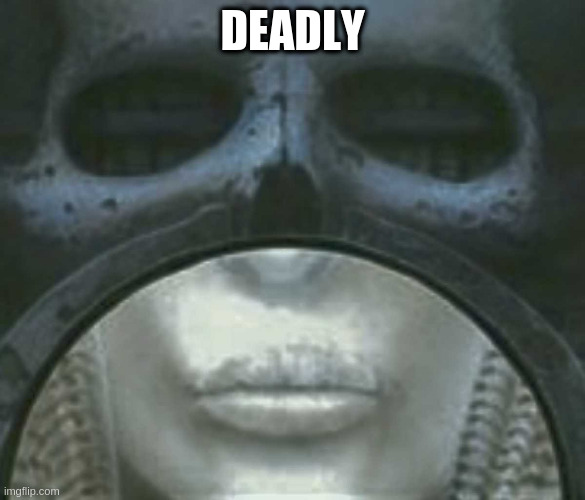 cold steel brain salad surgery | DEADLY | image tagged in cold steel brain salad surgery | made w/ Imgflip meme maker