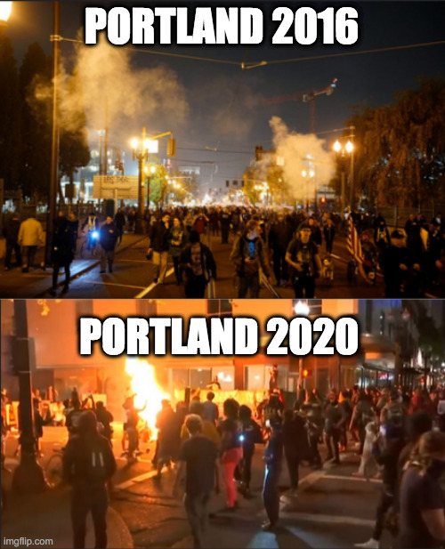 PORTLAND 2016 PORTLAND 2020 | made w/ Imgflip meme maker