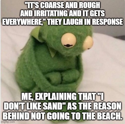 I hate the beach : r/PrequelMemes