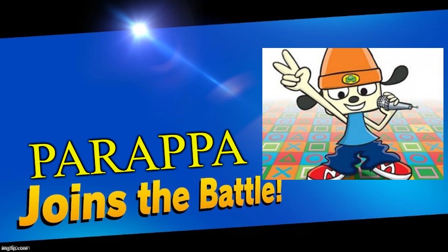 Do you know why we stopped the car? | PARAPPA | image tagged in blank joins the battle,out of ideas,yes do it,put him in smash,parappa,playstation all stars | made w/ Imgflip meme maker