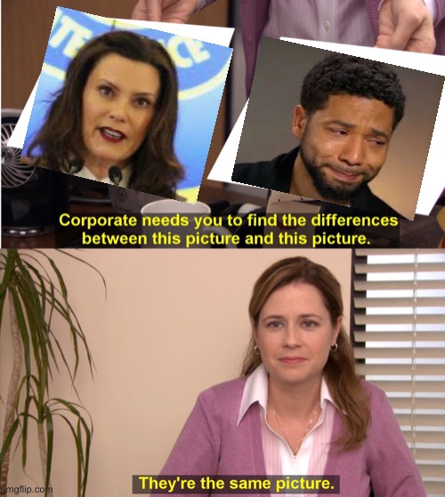 Brown Shirt governor and Jussie | image tagged in memes,they're the same picture,jussie smollett,derp | made w/ Imgflip meme maker