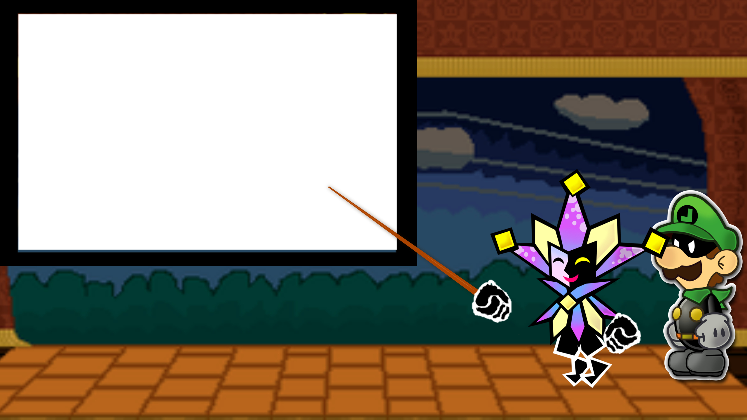 dimentio Blank Meme Template