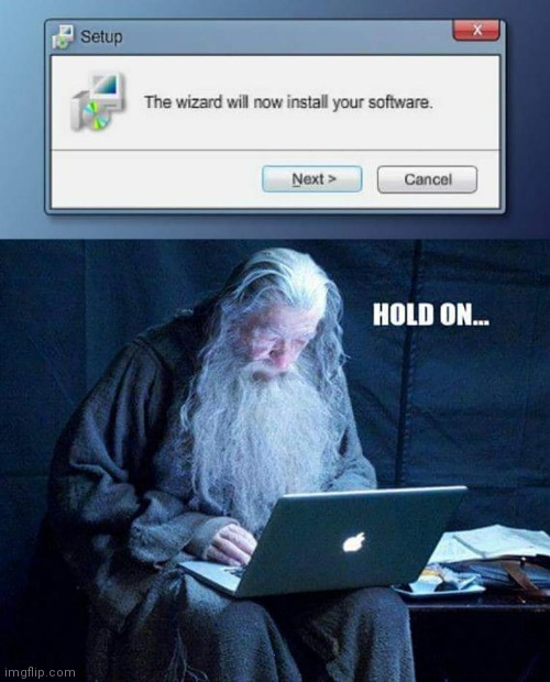 I never owned an Apple product. Is this hoe they work? | . | image tagged in gandalf,wizard,sortoffunny | made w/ Imgflip meme maker