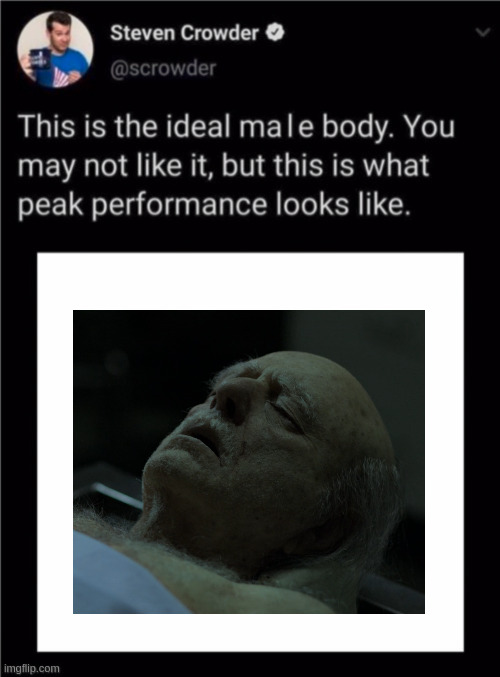 after use | image tagged in ideal male body hq | made w/ Imgflip meme maker