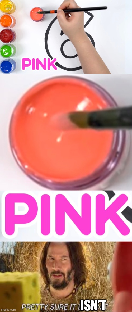 imagine color-shaming | ISN’T | image tagged in pretty sure it doesn't | made w/ Imgflip meme maker