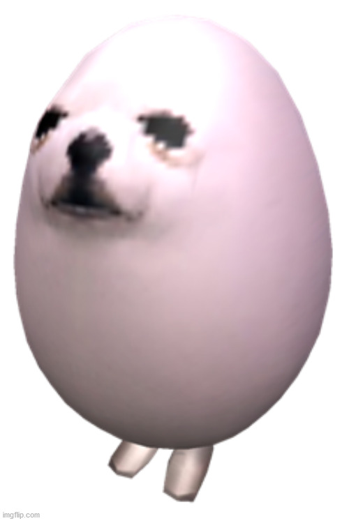 eggdog transparent | image tagged in eggdog transparent | made w/ Imgflip meme maker