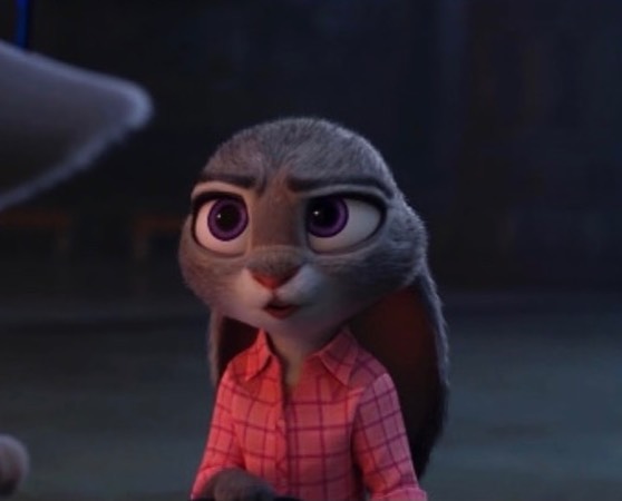 Judy Hopps curious Blank Meme Template