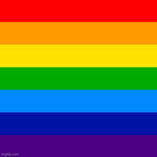 gay flag | image tagged in gay flag | made w/ Imgflip meme maker