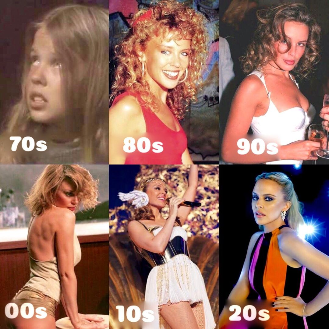 Kylie through the years Blank Meme Template