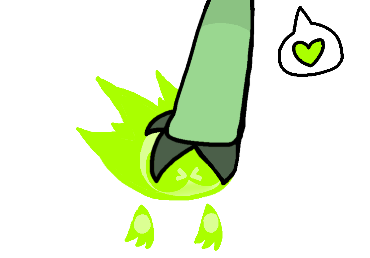 pet the green sentient fireball Blank Meme Template